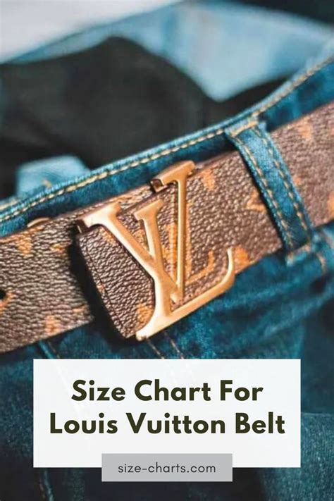 louis vuitton belt size chart men|louis vuitton belt size.